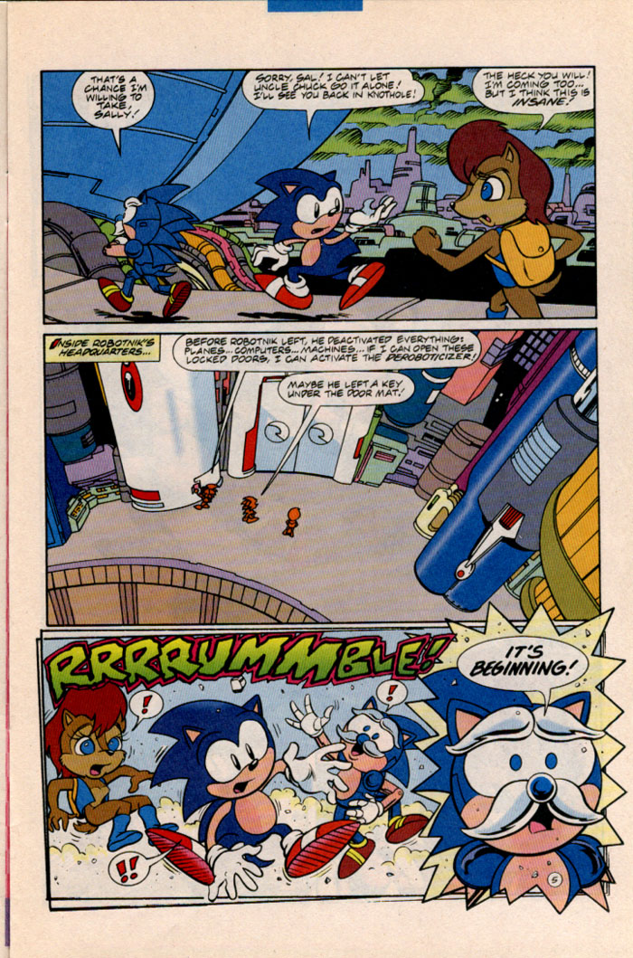 Sonic - Archie Adventure Series August 1996 Page 5